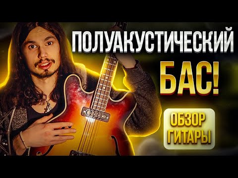 Видео: Обзор бас гитары Musima 1657B (полуакустический бас) made in GDR!