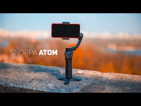 Видео: Лучший стабилизатор для смартфона Snoppa ATOM Обзор