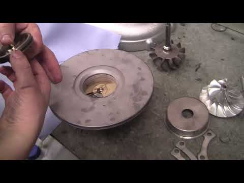 Видео: Mercedes-Benz Actros. Турбина. Полное видео сборки агрегата.