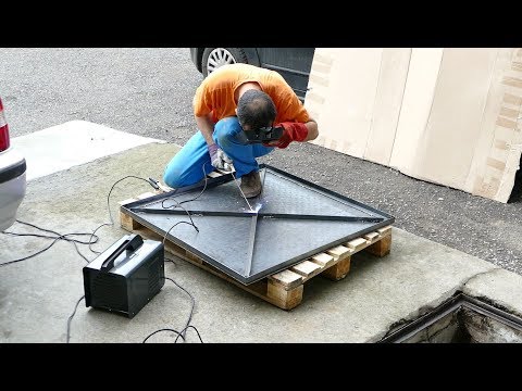 Видео: Метален капак на шахта