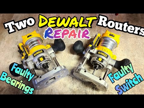 Видео: Ремонтирую два аккумуляторных триммера Dewalt DCW600 18 В. У одного сломались подшипники, у друго...