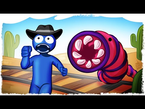 Видео: ОГРОМНЫЙ ЧЕРВЬ ПЫТАЕТСЯ СЪЕСТЬ НАС!!!