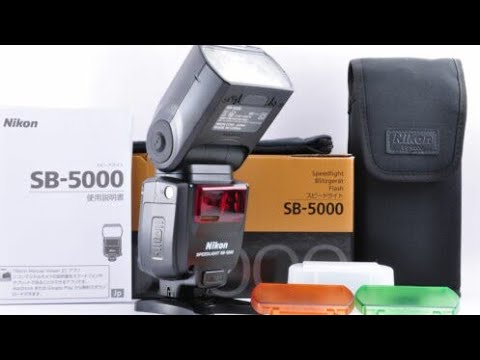 Видео: nikon sb-5000  обзор вспышки