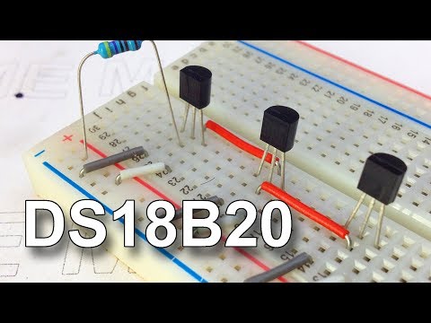 Видео: Подключение несколько DS18B20 на одну шину.