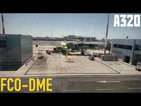 Видео: Рейс Рим - Москва S7 airlines/FCO DME