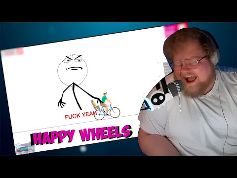 Видео: T2X2 ИГРАЕТ в HAPPY WHEELS