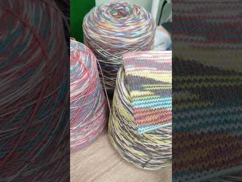 Видео: Носочная пряжа Rainbow от Filcom.