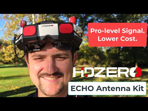 Видео: Комплект антенн HDZero Echo — доступные, высокопроизводительные FPV-антенны