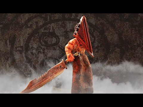 Видео: Пирамидоголовый. Самодельная кастомная фигурка из игры Silent Hill 2 (3/12)
