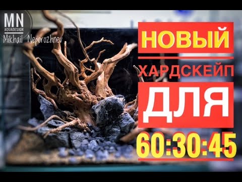 Видео: aquascaping, #Акваскейпинг.  Составление хардскейпа, маленькие секреты. Aquadesign.