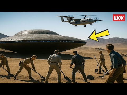 Видео: 🔥Археологи обнаружили гигантский НЛО в пустыне — то, что было внутри, парализовало всю экспедицию
