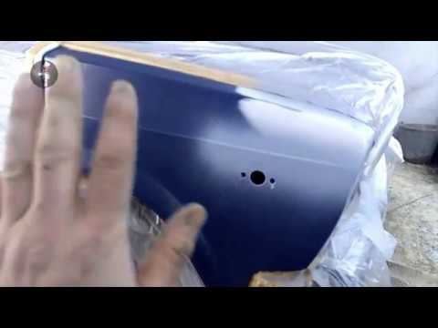 Видео: Дыра без сварки, переход лак на акрил