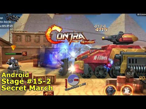 Видео: Level 15-2. Secret March. Прохождение игры Contra Returns на Android