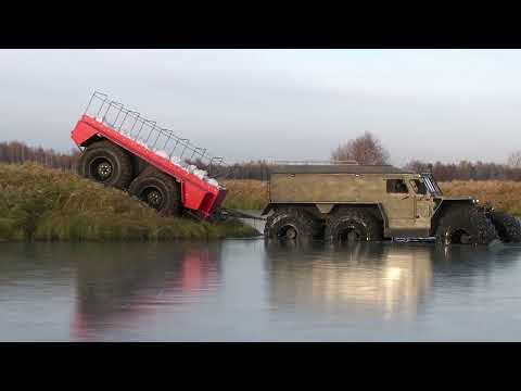 Видео: ХИЩНИК С ГРУЗОМ БОЛЕЕ 9 ТОНН ПО БЕЗДОРОЖЬЮ