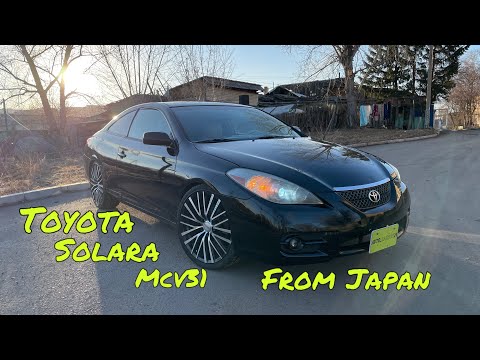 Видео: Toyota Camry Solara MCV31 из Японии/ немного истории о Solara