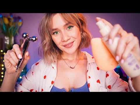 Видео: 🤤 АСМР СПА УХОД ПЕРЕД СНОМ 😴 Забота, Массаж Лица, Шеи и Плеч asmr sleep spa massage