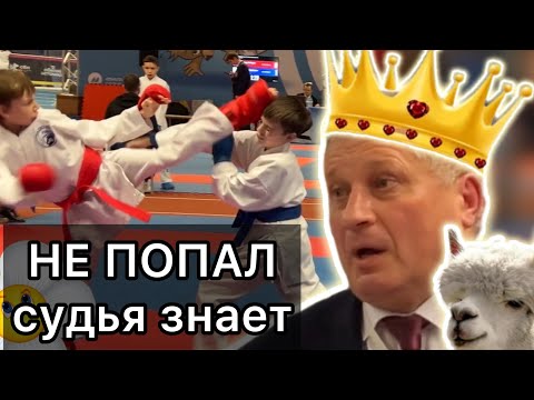 Видео: Судья Миша отомстил на чемпионате по каратэ
