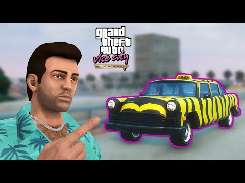 Видео: ПОСМОТРИ ЭТО ВИДЕО ПЕРЕД ТЕМ КАК ПРОХОДИТЬ МИССИЮ ТАКСИСТА ▷ GTA Vice City на 100% (#5)