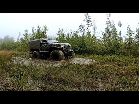 Видео: На вездеходе на рыбалку. Рыбалка на малой реке.
