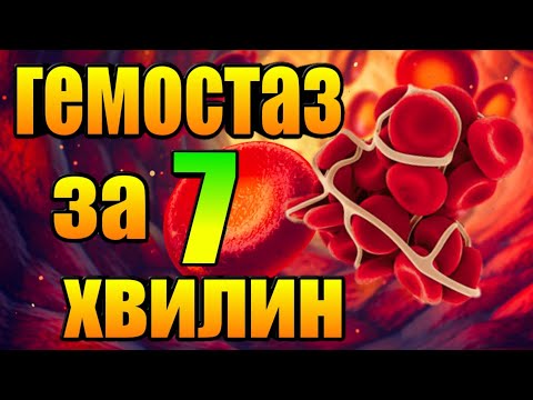 Видео: Гемостаз: згортання крові - тромбоцити