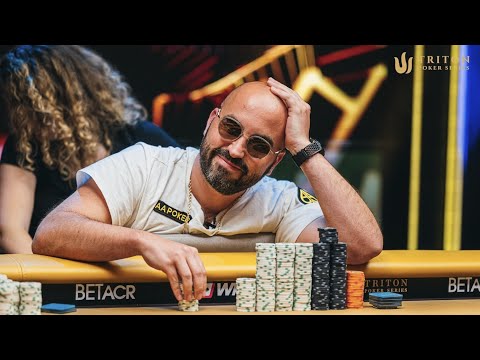 Видео: Турнир за 50 000$, 1 836 000$ за первое. Серия Тритон, интересные раздачи шестого турнира.