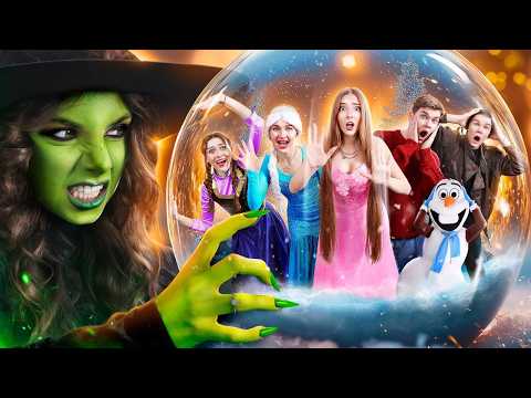 Видео: Переживаю Каждый Экстремальный Зимний Фильм! Попали в Wicked:Чародейка, Один Дома и Холодное Сердце