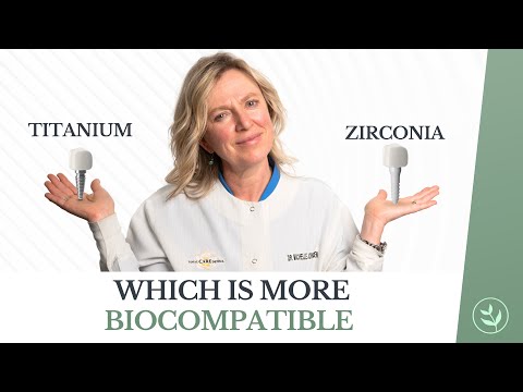 Видео: Циркониевые зубные имплантаты против титановых имплантатов