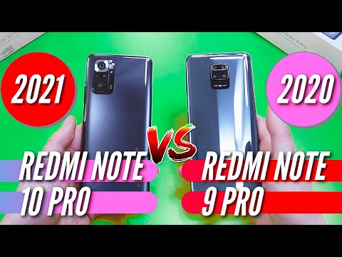 Видео: REDMI NOTE 10 PRO vs REDMI NOTE 9 PRO. Полное сравнение