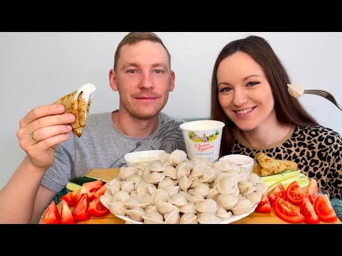 Видео: МУКБАНГ ПЕЛЬМЕНИ сметана Итоги конкурса MUKBANG DUMPLINGS sour cream Contest results