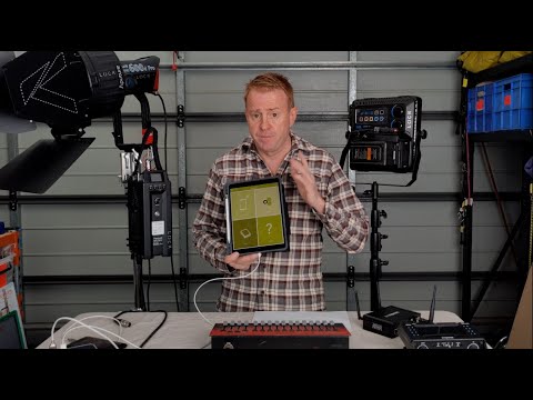 Видео: Gaffer & Gear 158 — Использование источников света в качестве передатчиков CRMX