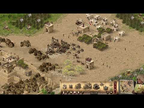 Видео: Stronghold crusader миссия 4 (только здания и войска крысы)