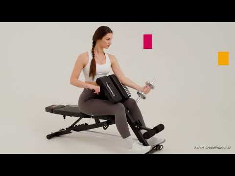 Видео: Скамья многофункциональная Alpin Champion G-17