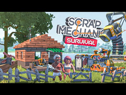 Видео: БАЗА ЗА 50 ДНЕЙ в Scrap Mechanic