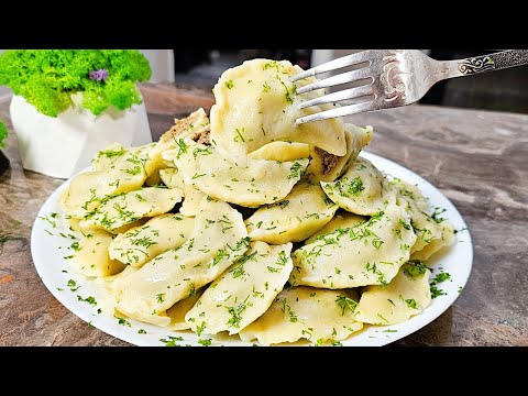 Видео: Не Рецепт а НАХОДКА!!Тесто из КАРТОШКИ!ВАРЕНИКИ на КАРТОФЕЛЬНОМ ТЕСТЕ с ПЕЧЕНЬЮ Тают во рту!