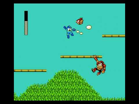 Видео: Mega Man 2 Прохождение 1. Эйрмен, Вудмен