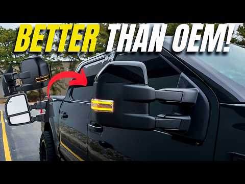 Видео: ЛУЧШИЕ буксировочные зеркала для Ford F150 менее чем за 300 долларов! — Полная установка!!