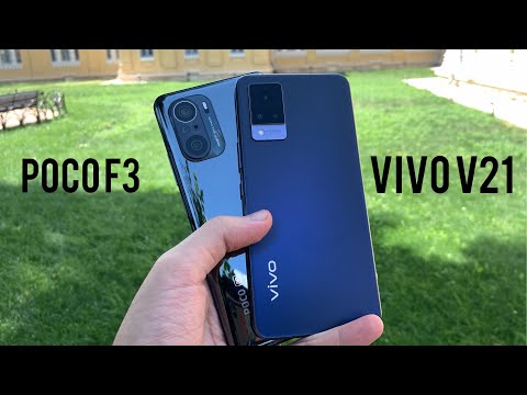 Видео: Poco F3 vs Vivo V21 полное сравнение камер и функции