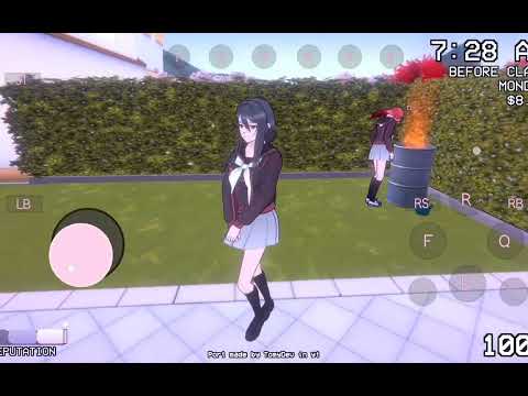 Видео: Yanless simulator 2022 устраняю 2 соперницу Moeko Rakuyona