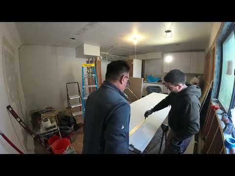 Видео: Монтад двошарового гіпсокартону і мінеральноі вати Double Layer Drywall and Mineral Wool Installatio