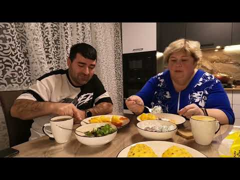 Видео: МУКБАНГ Ужинаем с мужем вдвоем.