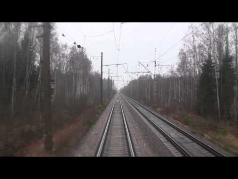 Видео: Заневский Пост-2 - Мга (Октябрьская ж\д, РЖД)