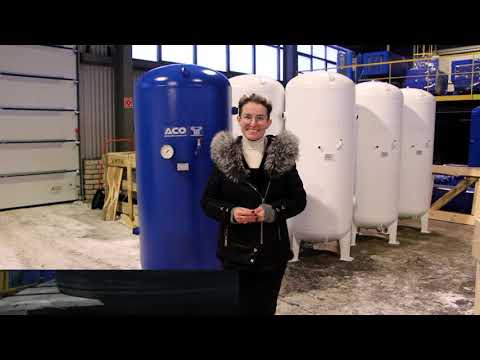 Видео: Воздушный ресивер РВ 900 Бежецкого завод "АСО"