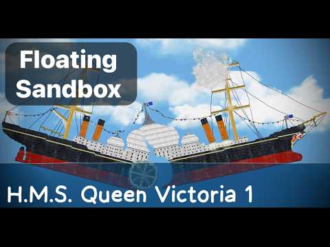 Видео: Крушение Королевского Английского парохода в Floating Sandbox!