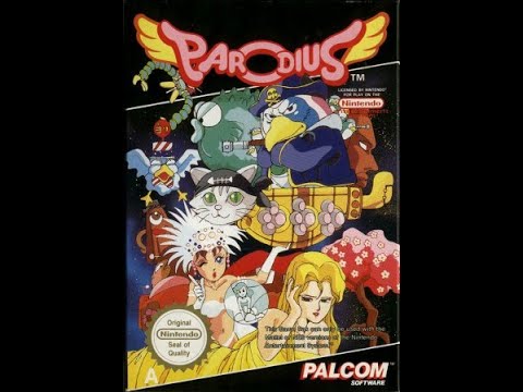 Видео: Parodius, Пародиус NO DAMAGE (Dendy, Nes, 8 bit)