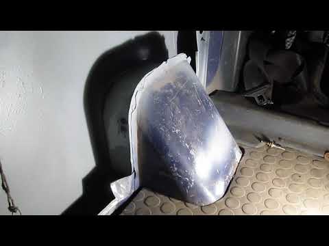 Видео: ремонт газели ч 4 замена низа бочины + обработка и ремонт пола