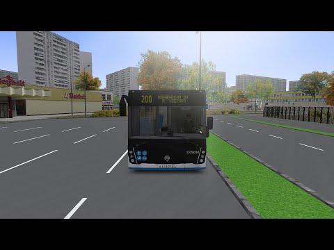 Видео: OMSI 2: Москва, Северный Административный округ v.2.2.5, Маршрут №200