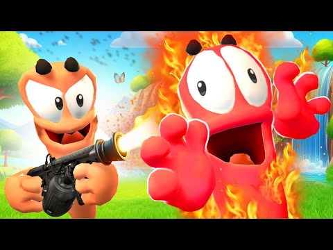 Видео: ДРУЗЬЯ СТАЛИ ВРАГАМИ! ДВА ЛАГЕРЯ! - Worms W.M.D