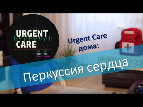 Видео: Перкуссия (определение границ) сердца (Аккредитация СПО)