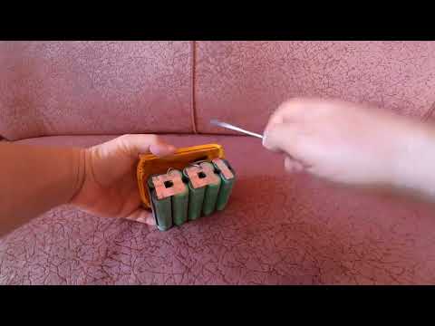 Видео: Ремонт аккумулятора для DeWalt с АлиЭкспресс
