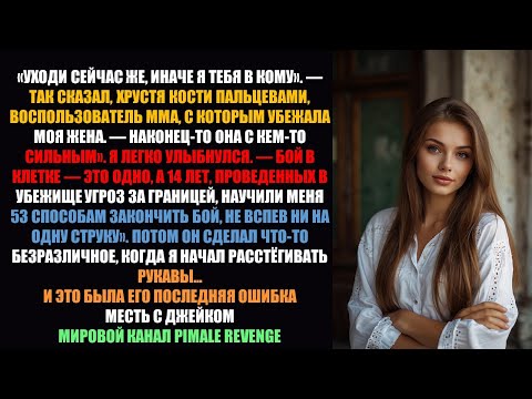 Видео: Парень жены поиграл мускулами, сказав, что «защитит её» от этого ветерана. Он и не подозревал об ..